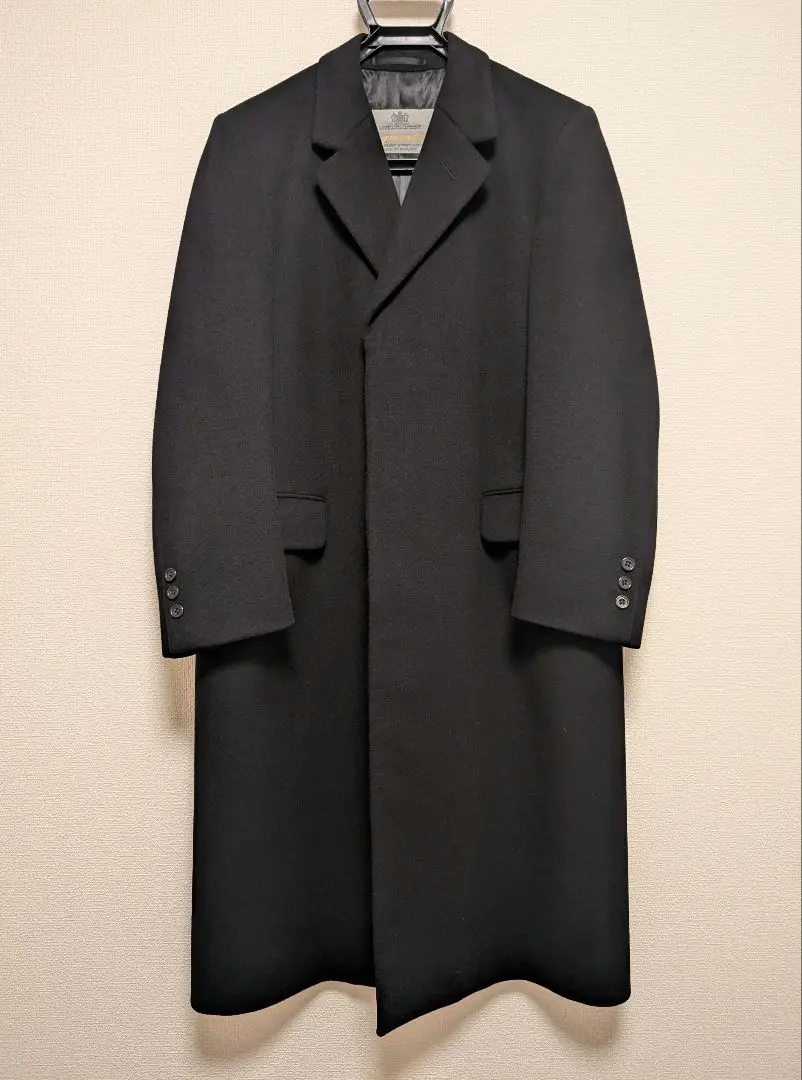 2025年最新】Aquascutum カラー：ブラック系 チェスターコートの