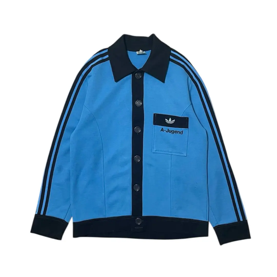 adidas アディダス 西ドイツ ジャケット メタルボタン ◇70sヴィンテージadidasメタルボタン【西ドイツ製】JKT - Vanves