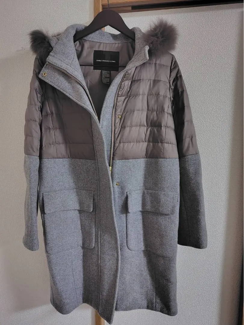 【美品】DOUBLE STANDARD ダブルスタンダード ダウン バイカラー 2025年最新】double standard clothing ダウンの人気アイテム