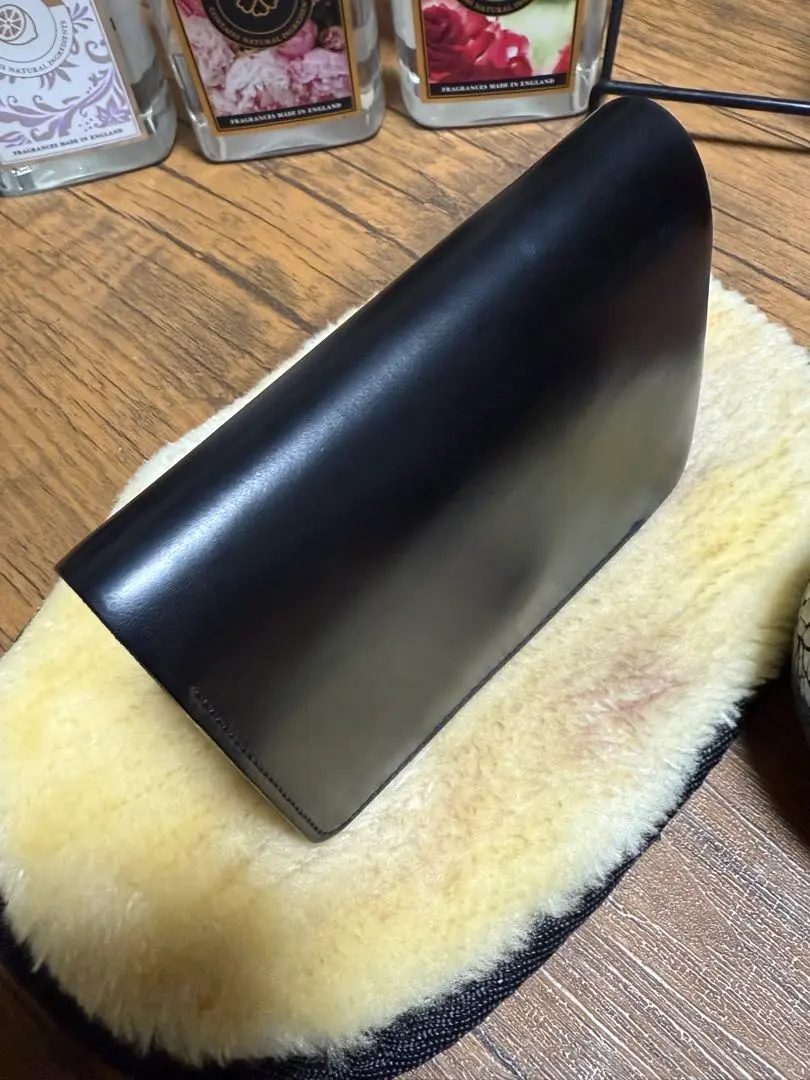 [希少] forme short wallet コードバン 折り財布　新品未使用 未使用 フォルメ ショート ウォレット コードバン ブラック forme