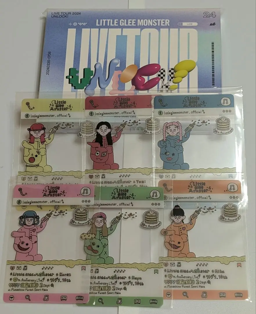 リトグリ unlock〜初回限定盤B〜25枚セット Amazon.co.jp: Little Glee Monster Live Tour 2024 “UNLOCK