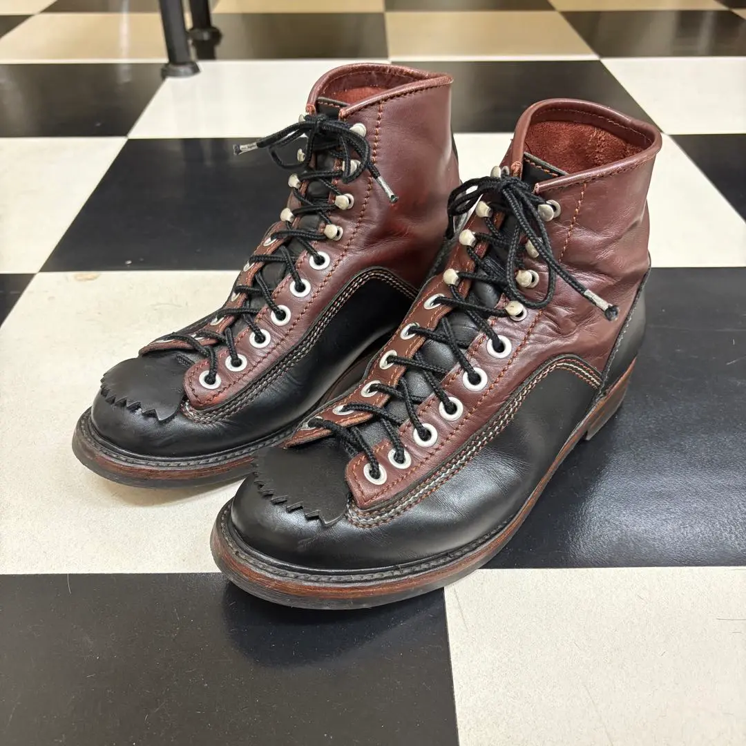 美品✨LONE WOLF ローンウルフ　CARPENTER カーペンター LONE WOLF BOOTS ロンウルフ ワーク ブーツ スニーカー 靴