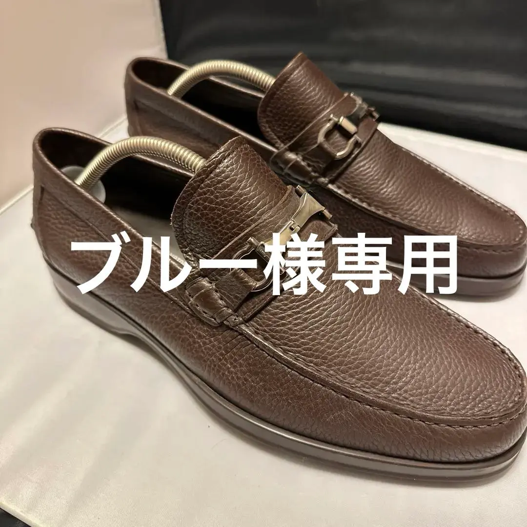 Salvatore Ferragamo ブラウン スエード モカシン 2025年最新】Salvatore Ferragamo カラー：ブラウン系 モカシン