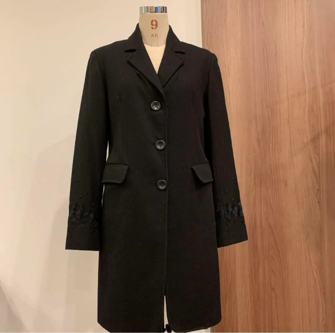 美品/高級】タラジャーモン チェスターコート ロング 金ボタン
