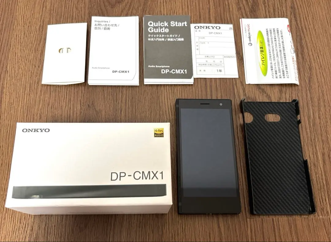ONKYO純正「DP-CMX1専用スリーブケース」を購入。デザインや質感