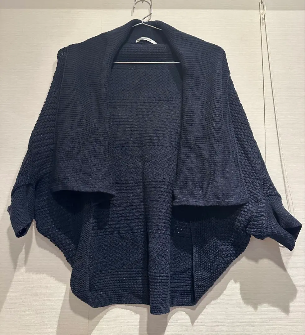 Thumbnail of Navy short-sleeved cardigan