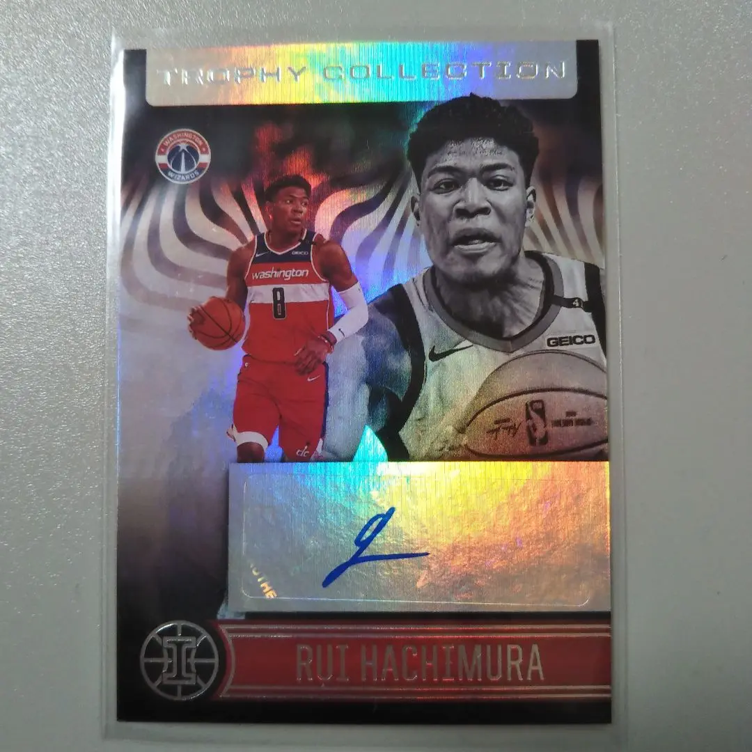 ジャージナンバー Panini NBA 八村塁 直筆サインカード 2019-20 Panini Encased NBA Rui Hachimura 八村 塁 Notable