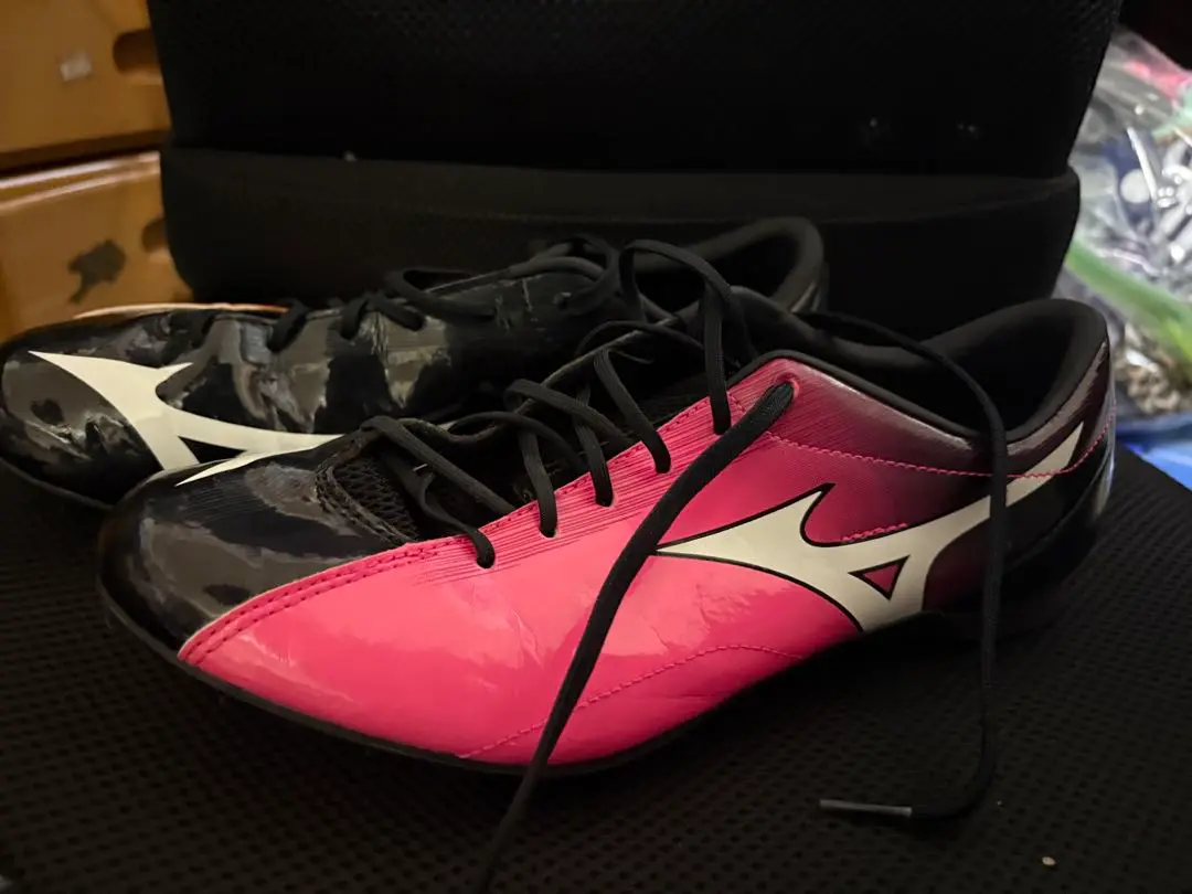 MIZUNO - ⑧新品未使用 ミズノ ジオバーサス FX  ホワイト×レッド×ネイビー 23cm MIZUNO - ⑧新品未使用 ミズノ ジオバーサス FX ホワイト×レッド