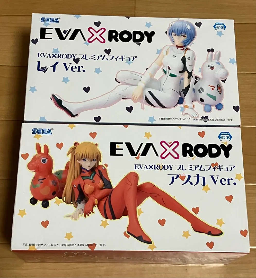 EVA×RODY プレミアムフィギュア アスカ＆レイ 全2種セット 未
