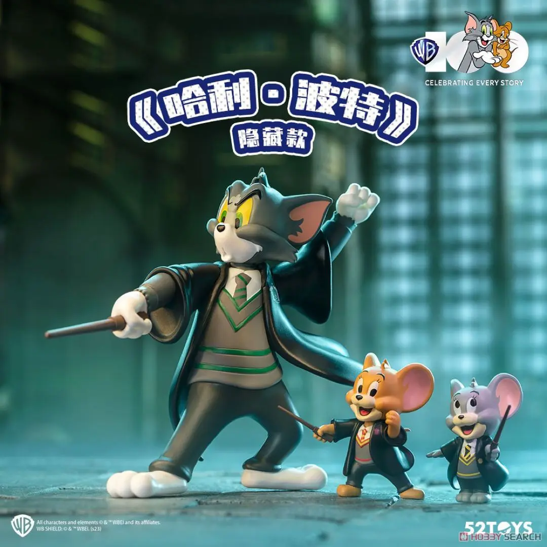 トムジェリ フィギュア ハリポタ 2種 ワーナー・ブラザース100周年記念 トムとジェリー Pop Out Art