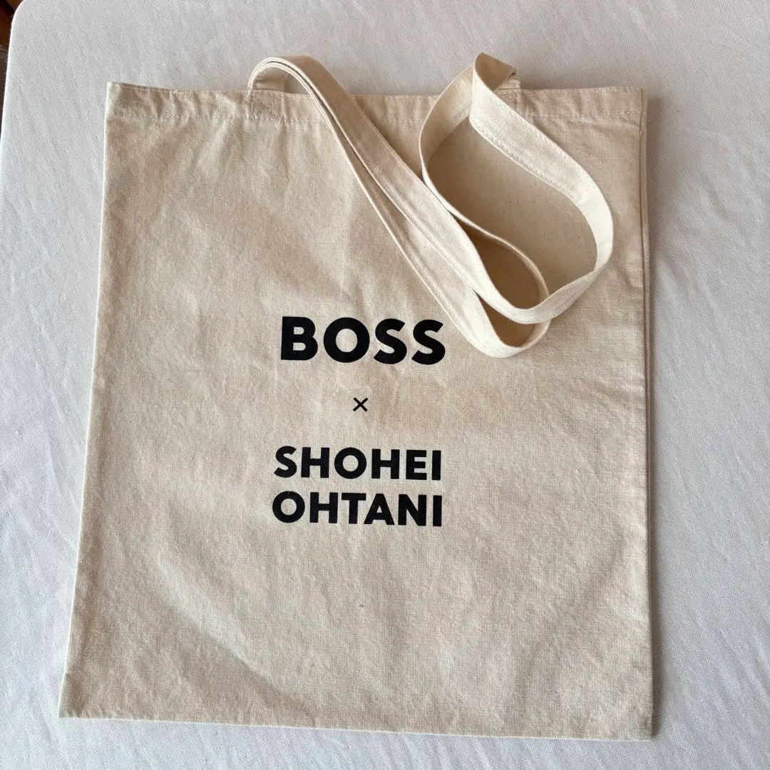 非売品　BOSS ノベルティ 大谷翔平モデル トートバッグ Amazon.co.jp: BOSS ノベルティトートバッグ 大谷翔平カプセル