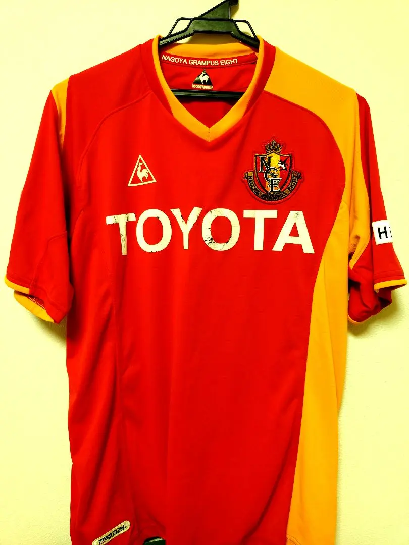 名古屋鯨魚 07-08 球衣 S-M 紅/黃 的縮圖