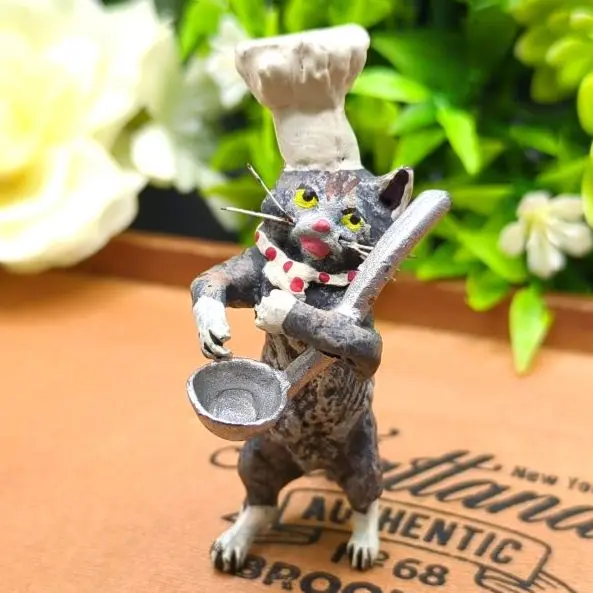 ヴィエナブロンズ【証明書付き】コールドペイント　サックスを吹く猫（猫の音楽隊） 2025年最新】ヴィエナブロンズの人気アイテム - メルカリ