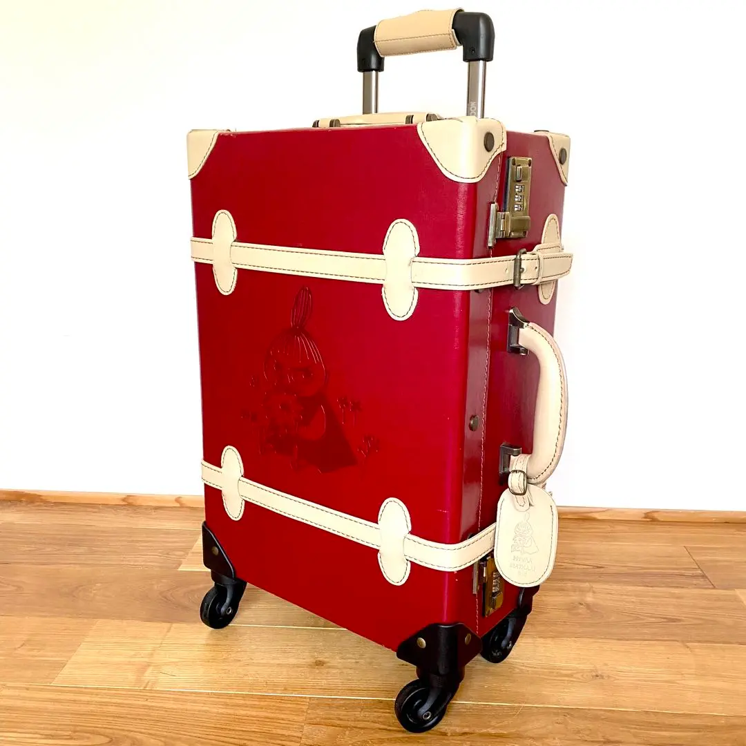 新品未使用品】ムーミン リトルミィ キャリーケース 24L 型押し