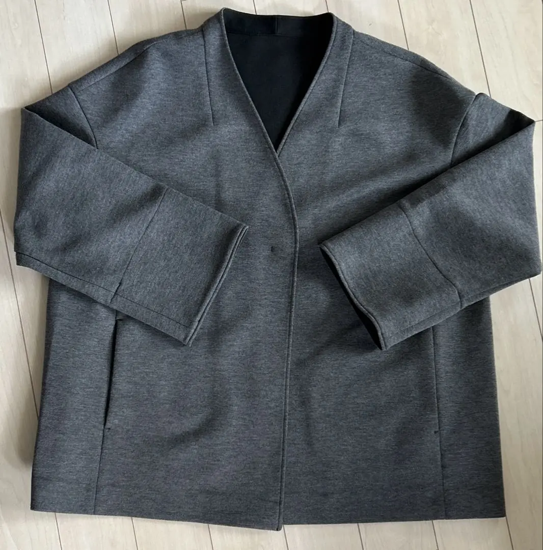 Thumbnail of MAYSON GREY Collarless Jacket, Gray, Size M
