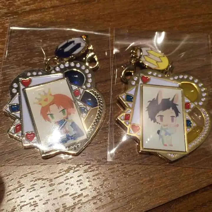 新品☆あんスタ【月永レオ】アニカフェ☆メタルチャーム