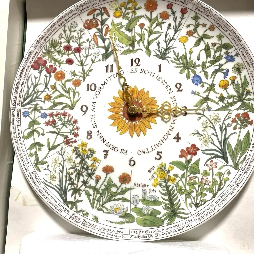 Noritake フォン・リンネ・コレクション 掛け時計・置時計（稼働品）！ Noritake ノリタケ リンネコレクション 置時計 - インテリア時計