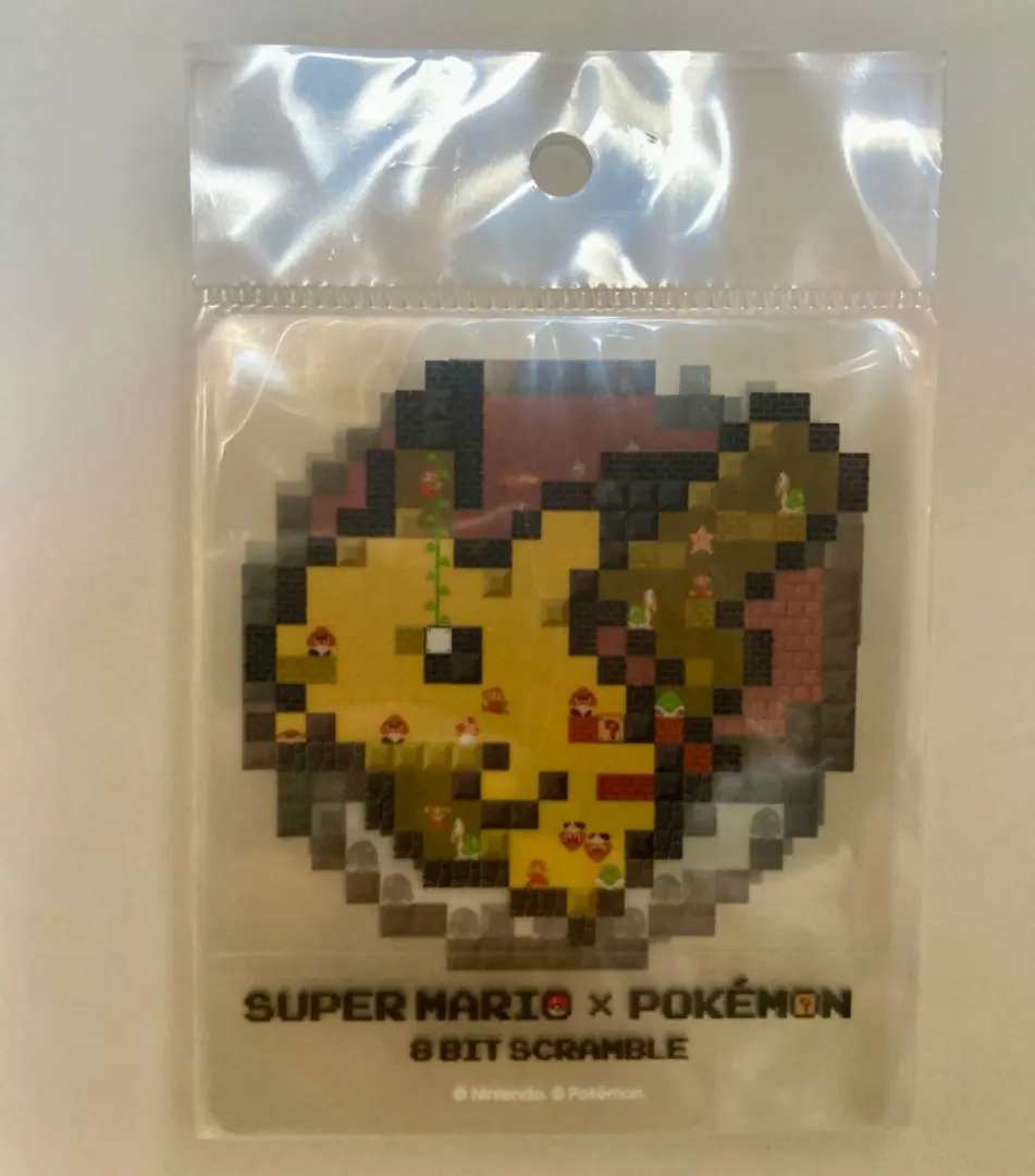 新品未開封　8BIT SCRAMBLE スーパーマリオ×ポケモン　クリアファイル 2025年最新】ニンテンドートーキョー ポケモンの人気アイテム