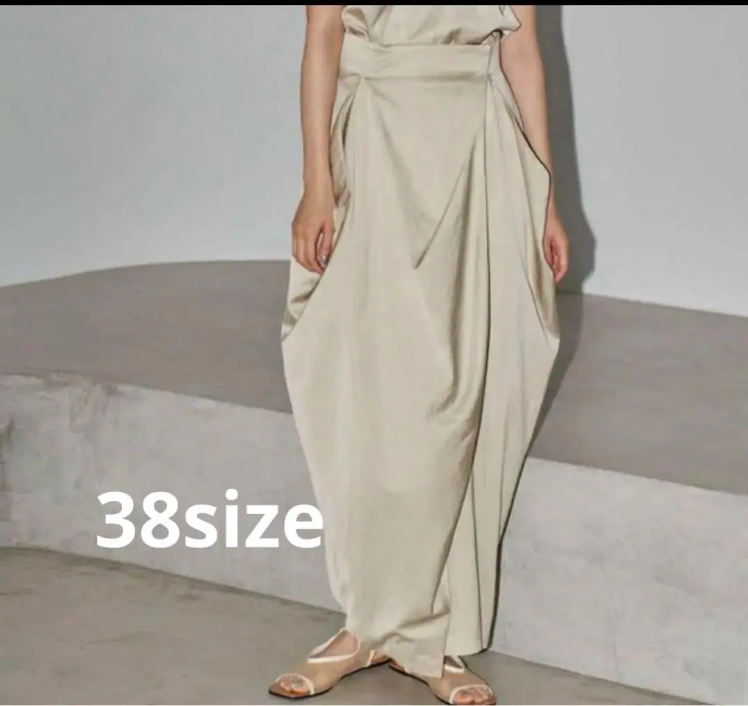 美品 TODAYFUL Satin Drape Skirt TODAYFUL Satin Drape Skirt