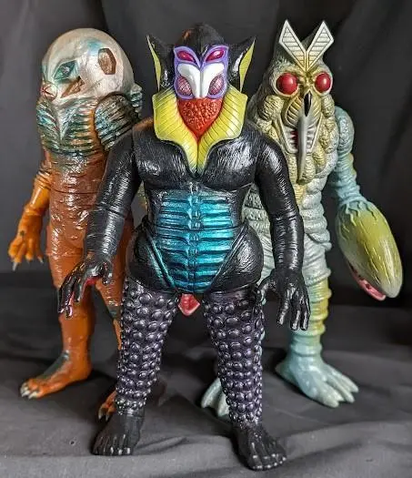 フューチャーモデルズ 楳図かずお版ザラブ星人 ソフビ アートストーム 楳図かずお版「ウルトラマン」ソフビシリーズ ザラブ星人 レトロ