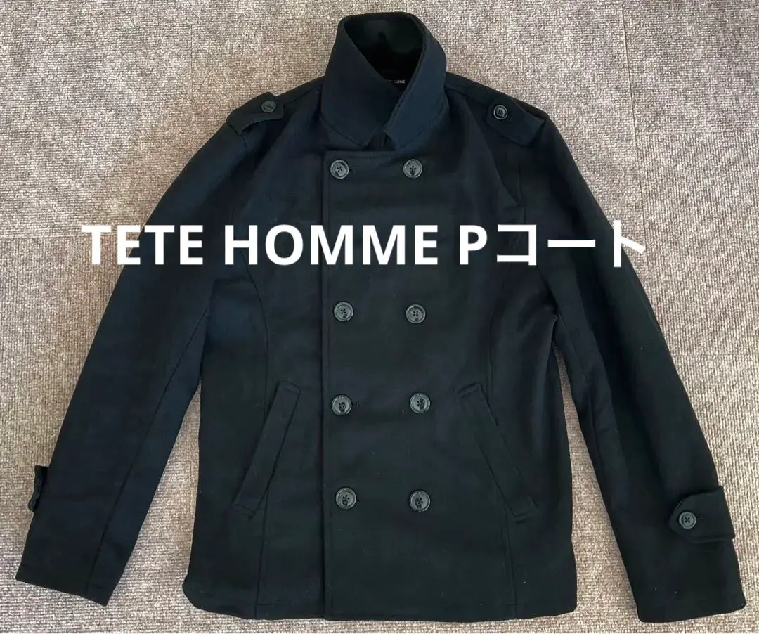 テットオム TETE HOMME ピーコート TETE HOMME - ピーコート の通販 by ポン太｜テットオムならラクマ