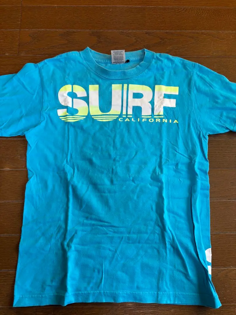 衝浪 加州 T恤 藍色 的縮圖