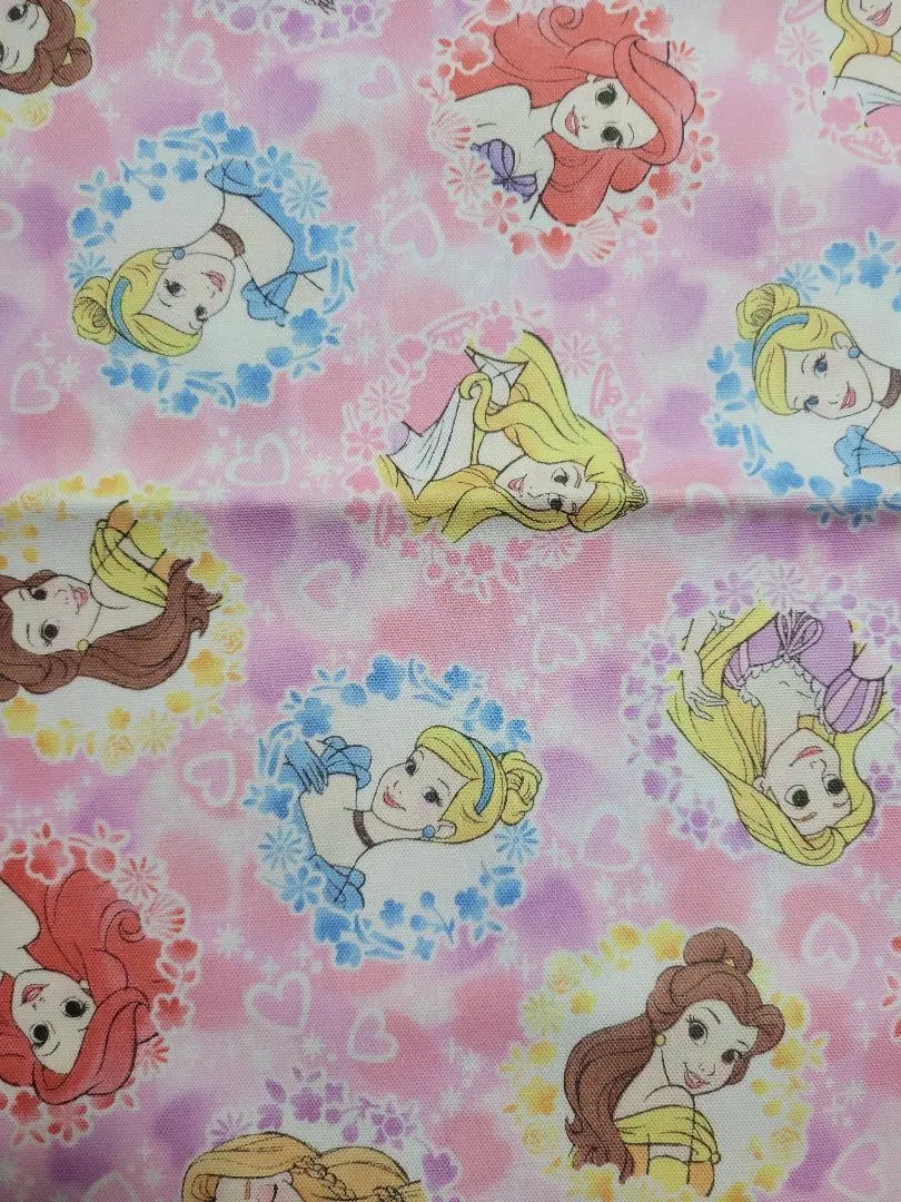 Thumbnail of Princess Disney Oxford fabric remnant, approximately 30cm
