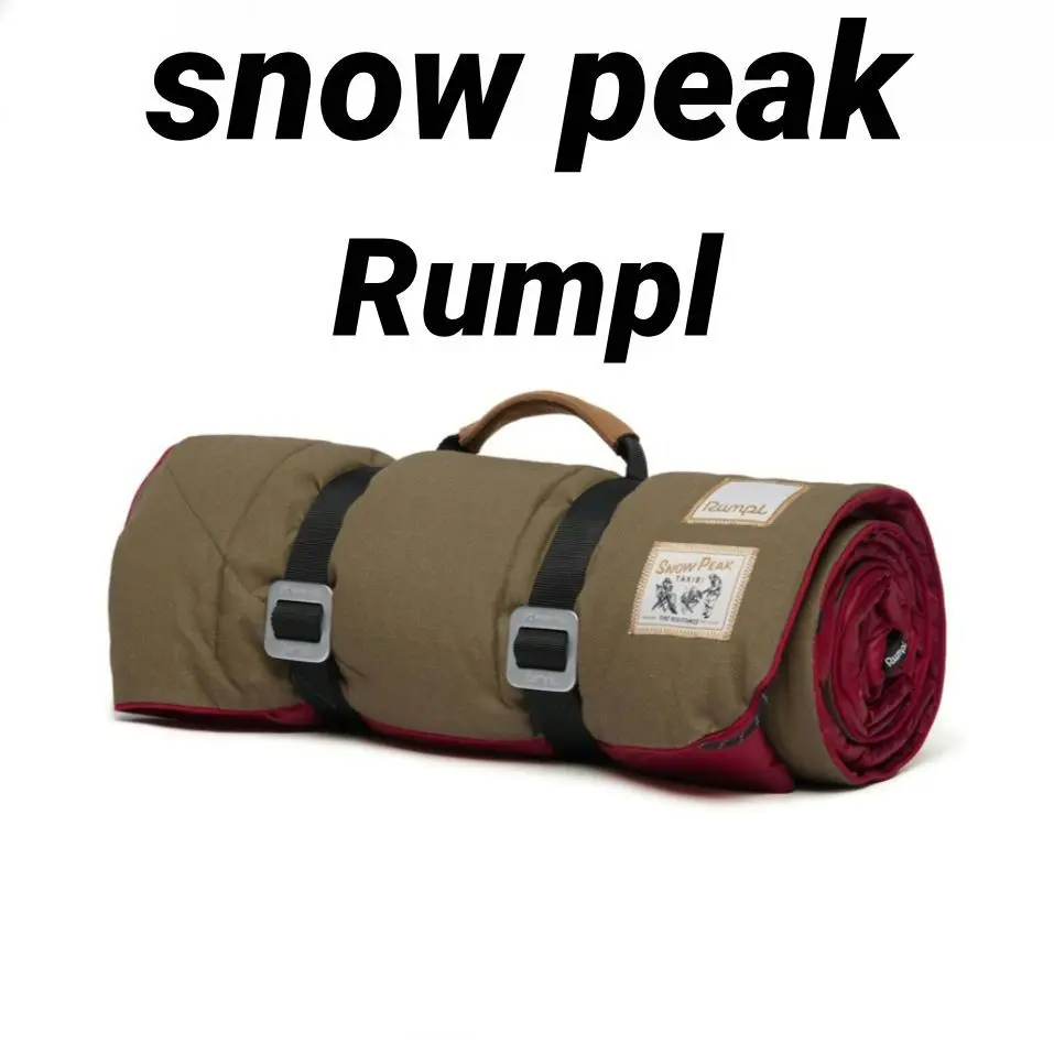 新品未開封 スノーピーク×ランプル コラボ TAKIBIブランケット スノーピーク 焚き火ブランケット ブランケット rumpl コラボ 限定