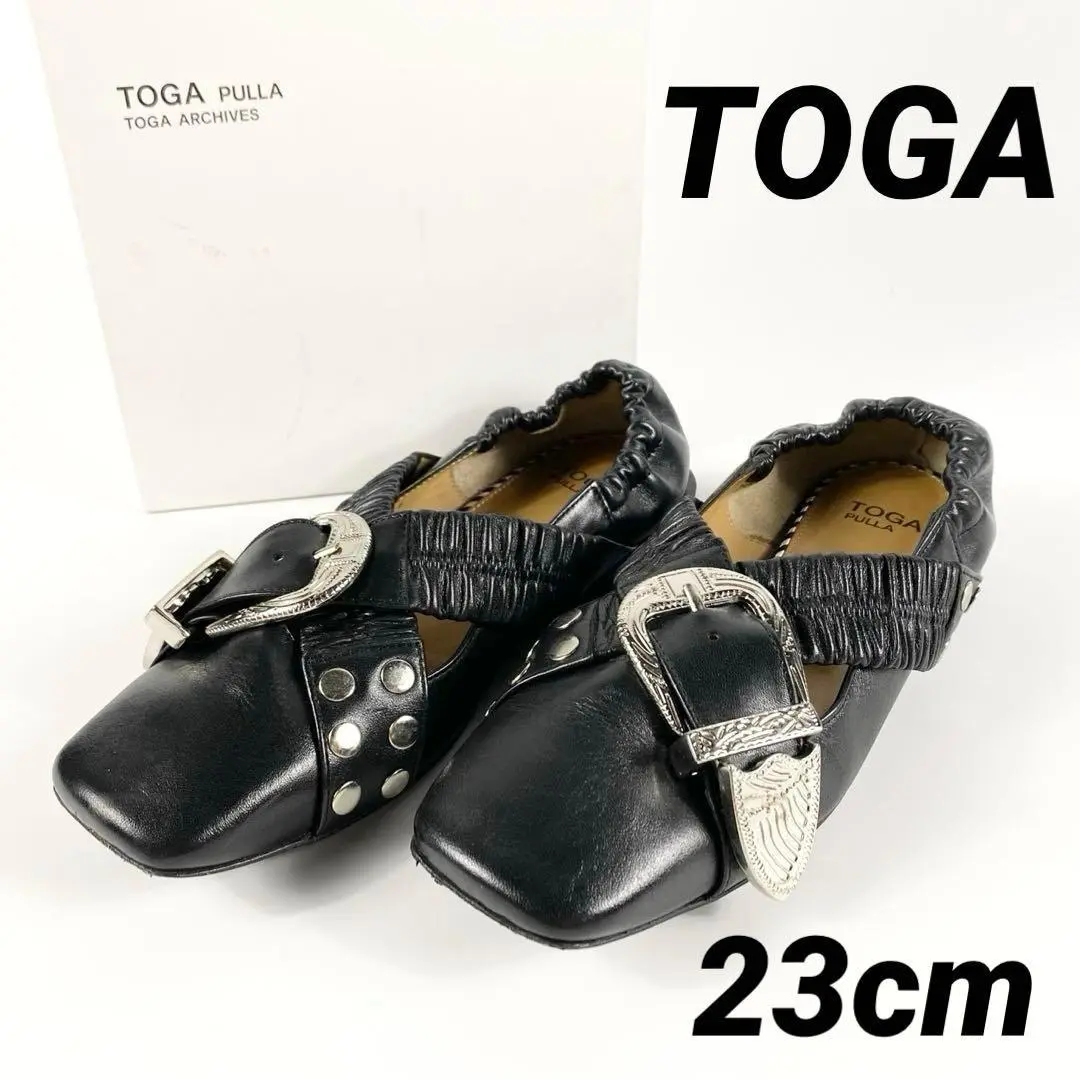【期間限定価格】TOGA PULLA フラットシューズ 楽天市場】【訳あり-37.5のみ】TOGA PULLA トーガ プルラ バレエ