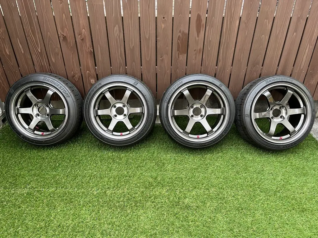 最終値下げとさせて頂きます。RAYS 15インチTE37ソニック RAYS 送料無料 レイズ VOLK RACING TE37 SONIC SL (PG) 7J-15 +