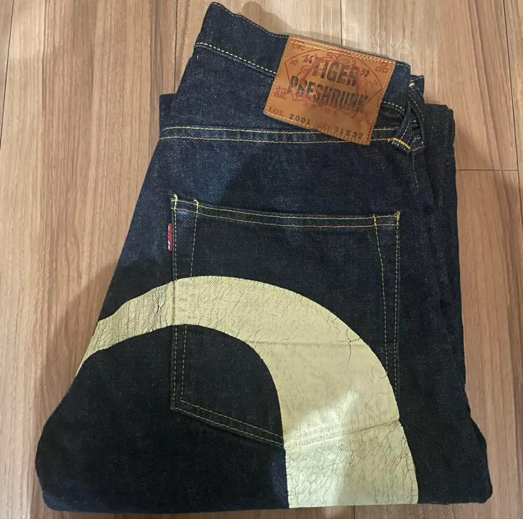 【美品】Evisu タイガープレシュリンク　2020 刺繍　32×32 2025年最新】タイガープレシュリンクの人気アイテム - メルカリ