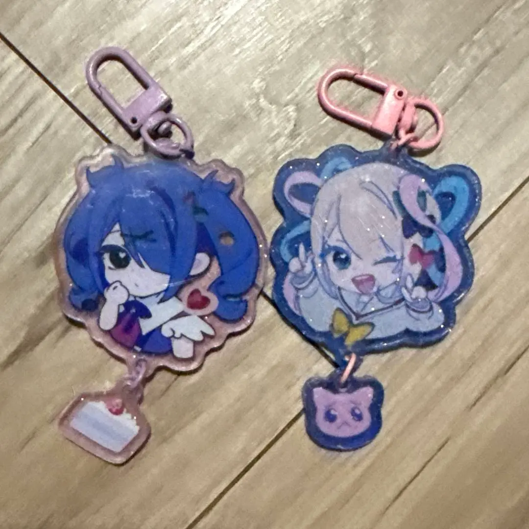 超天醬 雨醬 壓克力鑰匙圈 Need a Girl Overdose 的縮圖