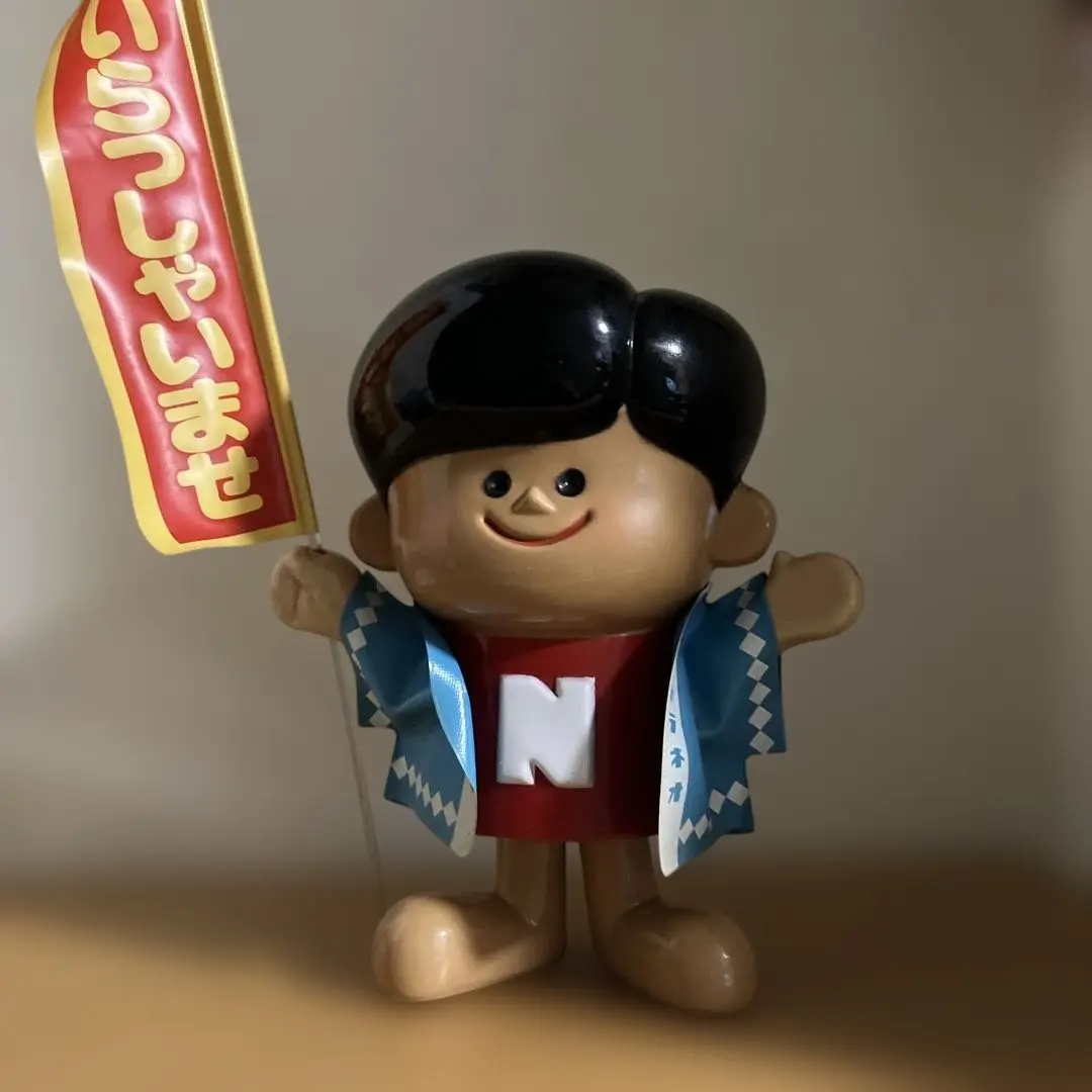 希少！1960年代当時物ナショナル坊やソフビ　昭和レトロ　アンティーク 希少 昭和レトロ NATIONAL ナショナル坊や ソフビ人形 貯金箱