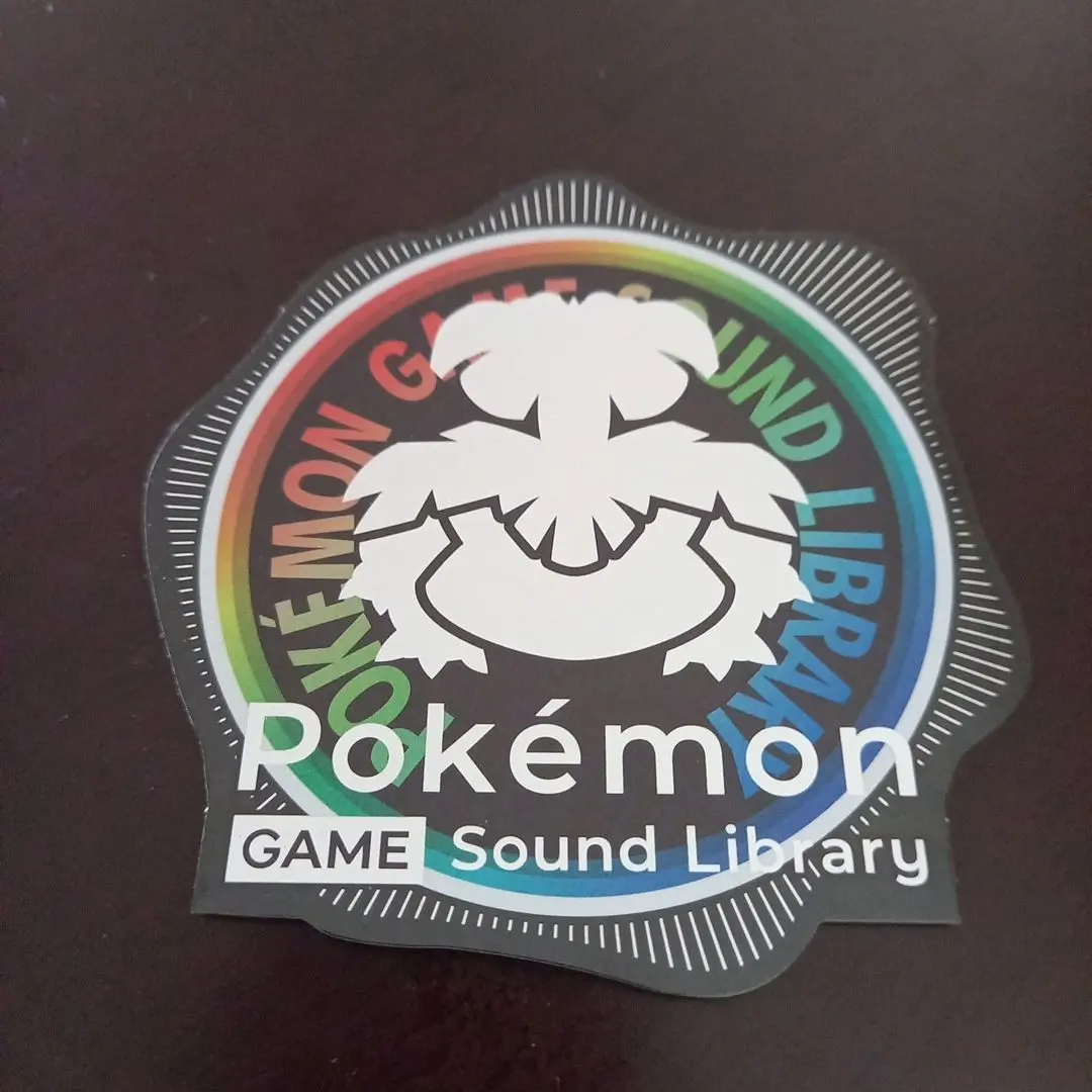 Pokémon Game Sound Library キャンバスアート 非売品 Pokémon Game Sound Library キャンバスアート 非売品