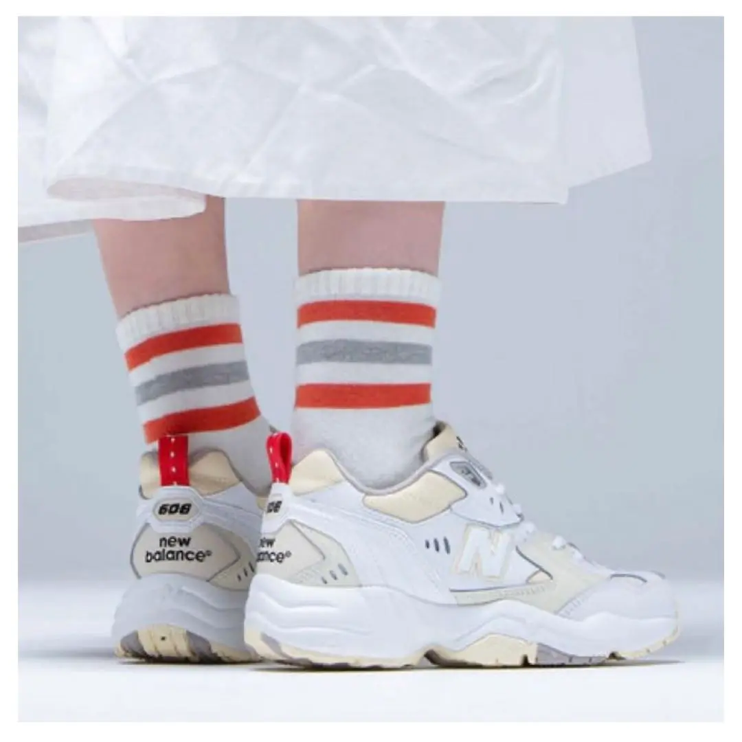 [NEW BALANCE] WX608 プラットフォーム 話題の厚底スニーカー☆ NEW BALANCE] WX608 プラットフォーム 話題の厚底スニーカー