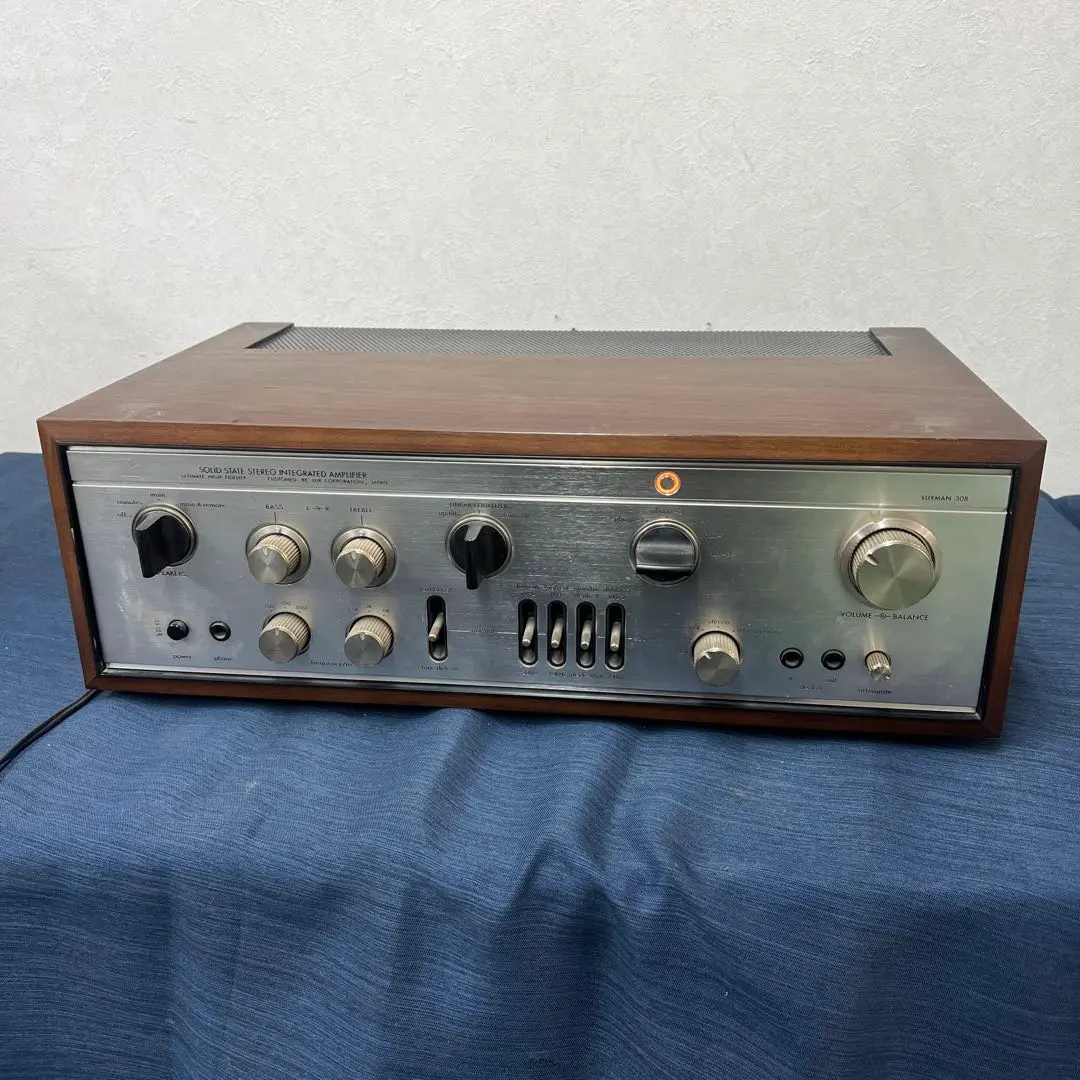 LUXMAN L-308 プリメインアンプ LUXMAN プリメインアンプ L-308 - メルカリ