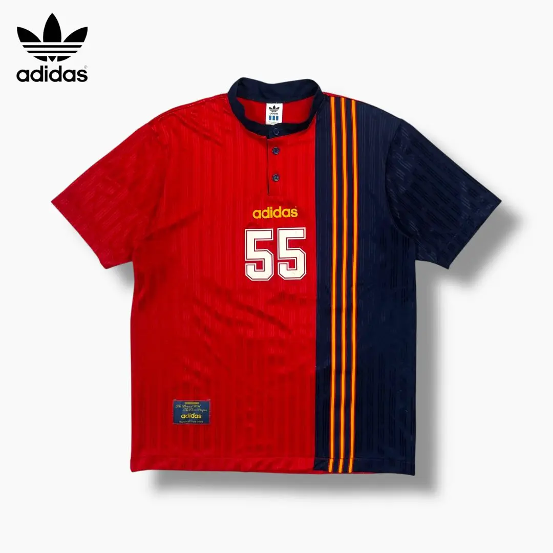 スペイン代表 1996 レトロシャツ adidas tシャツ スペイン代表 1996 ホームジャージー