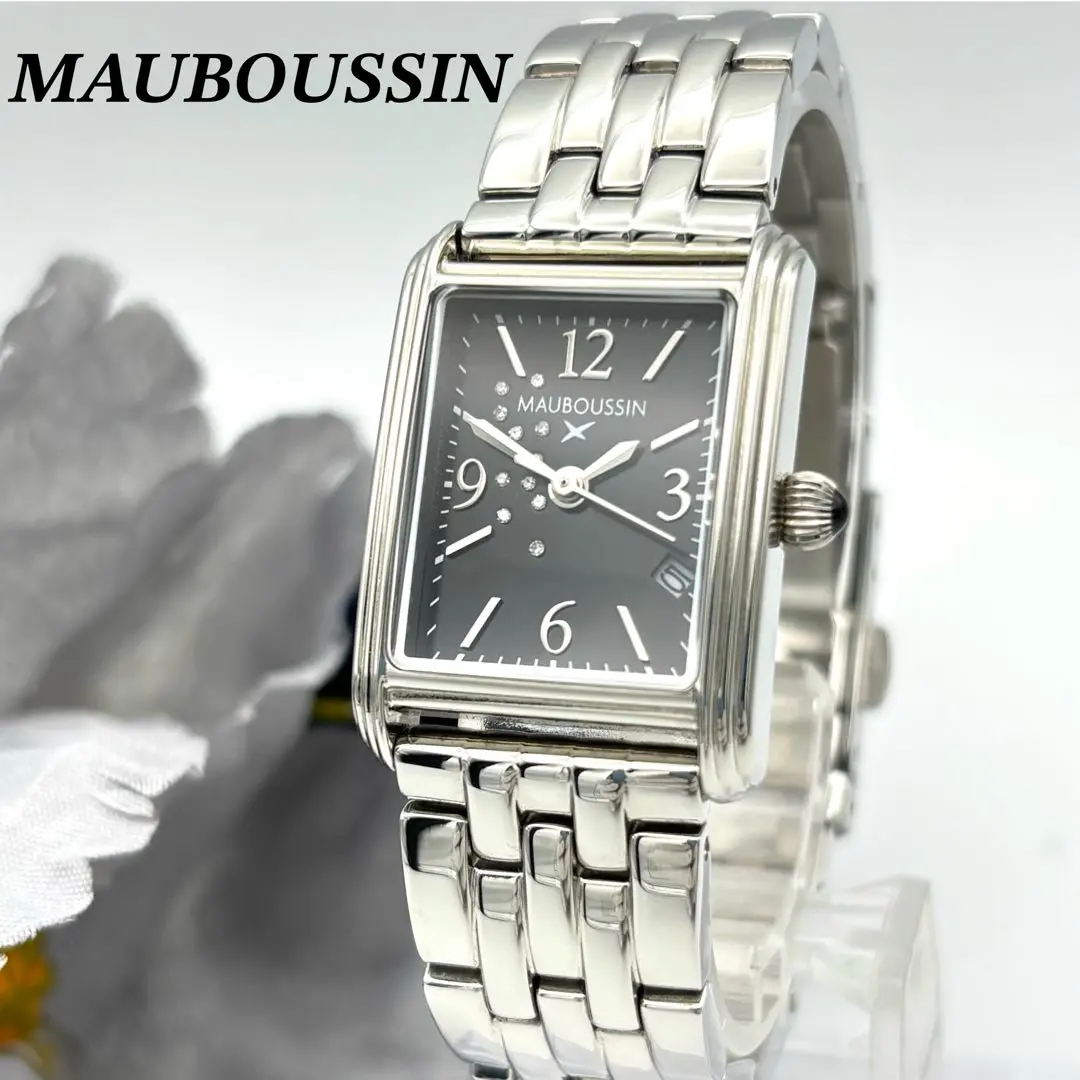 再値下げMAUBOUSSINモーブッサン ル ジュール ス レーヴ 腕時計稼働品 楽天市場】☆良品【MAUBOUSSIN】モーブッサン アムール・ル