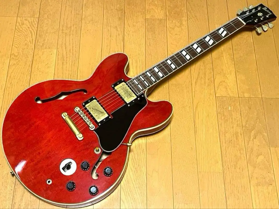 90's ジャパンビンテージBurny RSA-80 es-335 国産セミアコ BURNY RSA-80-60 90年頃のリバイバルシリーズ、ジャパンメイド
