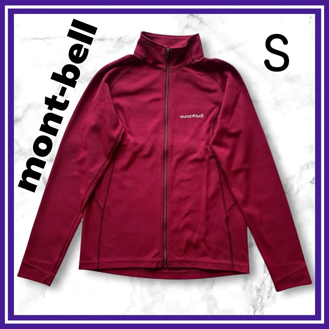 美品✨mont-bell WICKRON ZEO Thermal Jacket S 紅寶石色 的縮圖