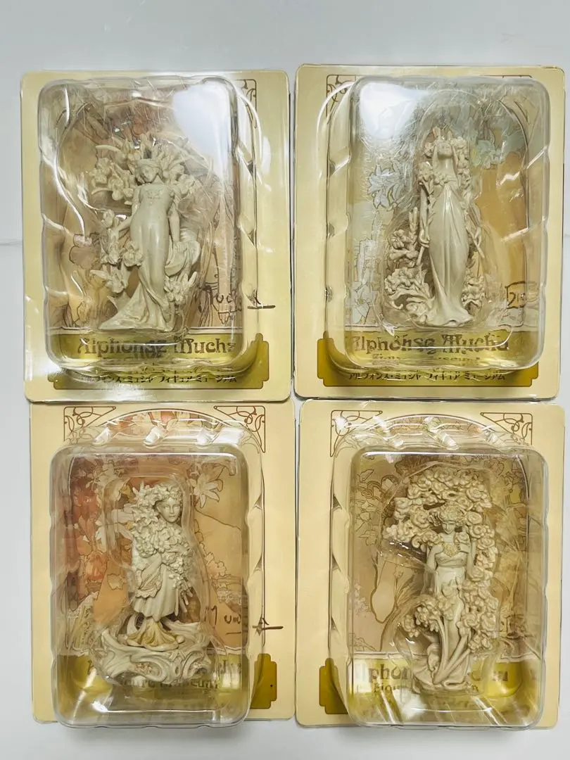 【未使用品】アルフォンス・ミュシャ フィギュアミュージアム　コンプリート　① 2025年最新】ミュシャ フィギュアミュージアムの人気アイテム