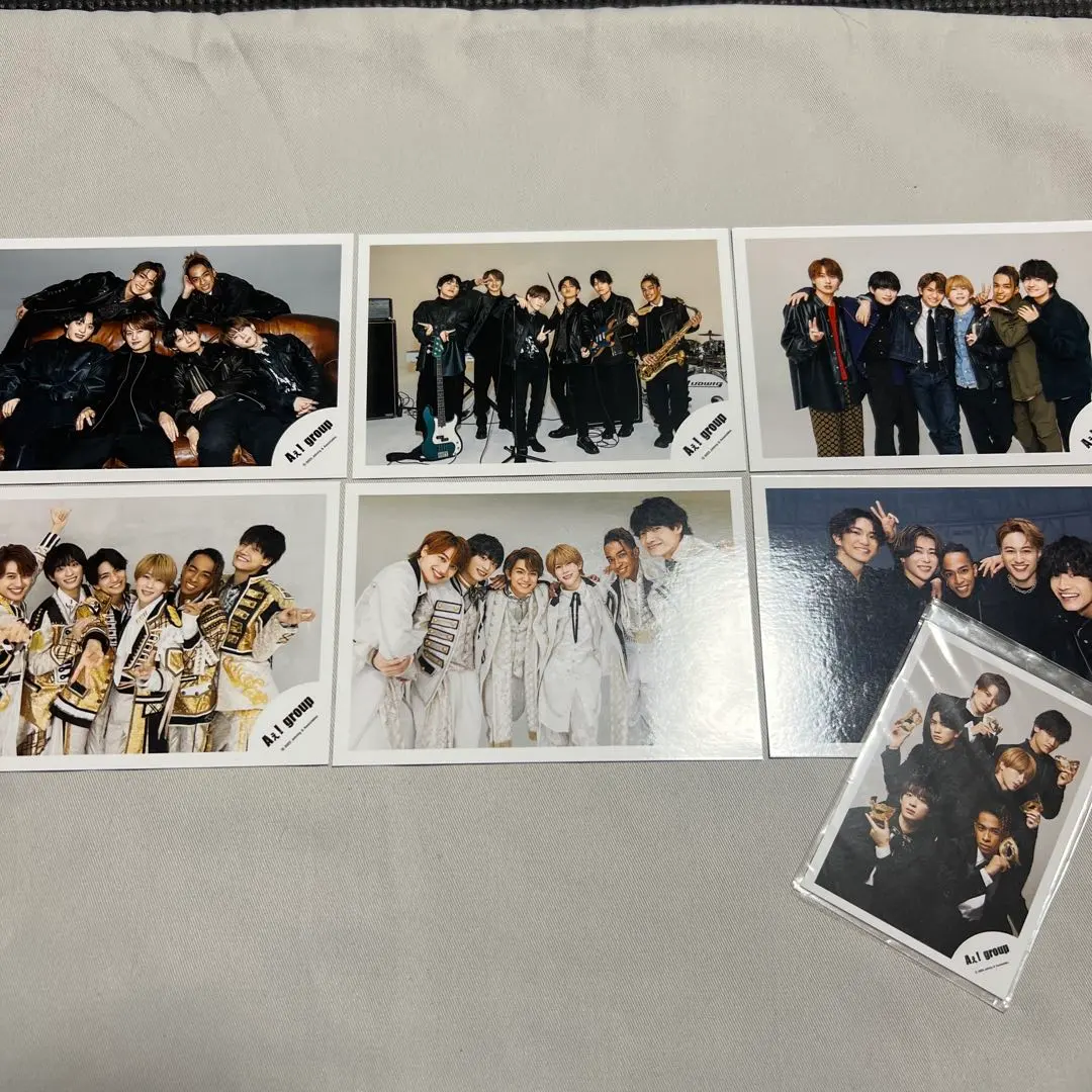 Thumbnail of Aぇ! group 7-piece set of original photos