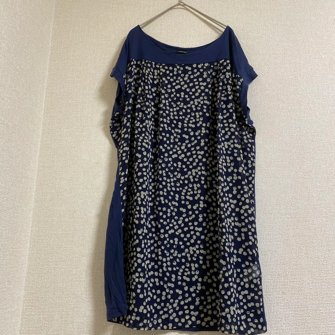 Thumbnail of Plus Size! NOMBAE IMPAIR Design Tunic Blouse