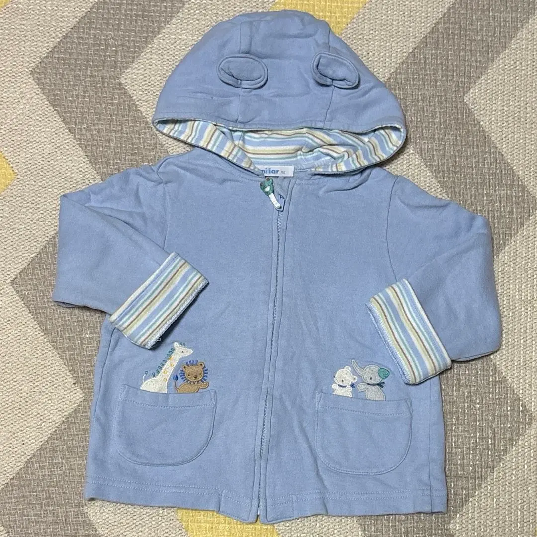 Thumbnail of familiar Famiria Fami-chan Bear Ears Long Sleeve Hoodie 90