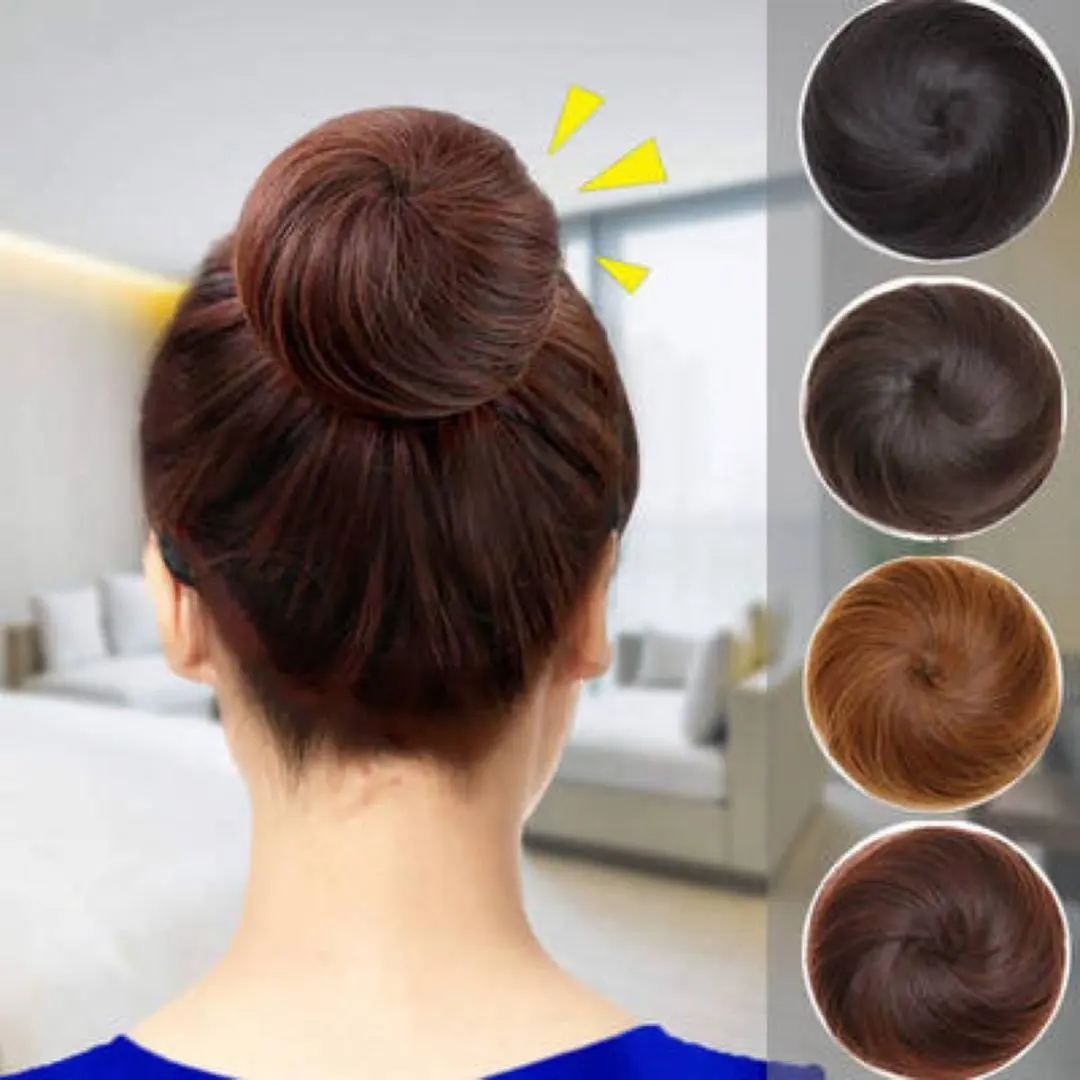 Thumbnail of Hula dance, social dance, bun wig, ash black, black, 940, flamenco