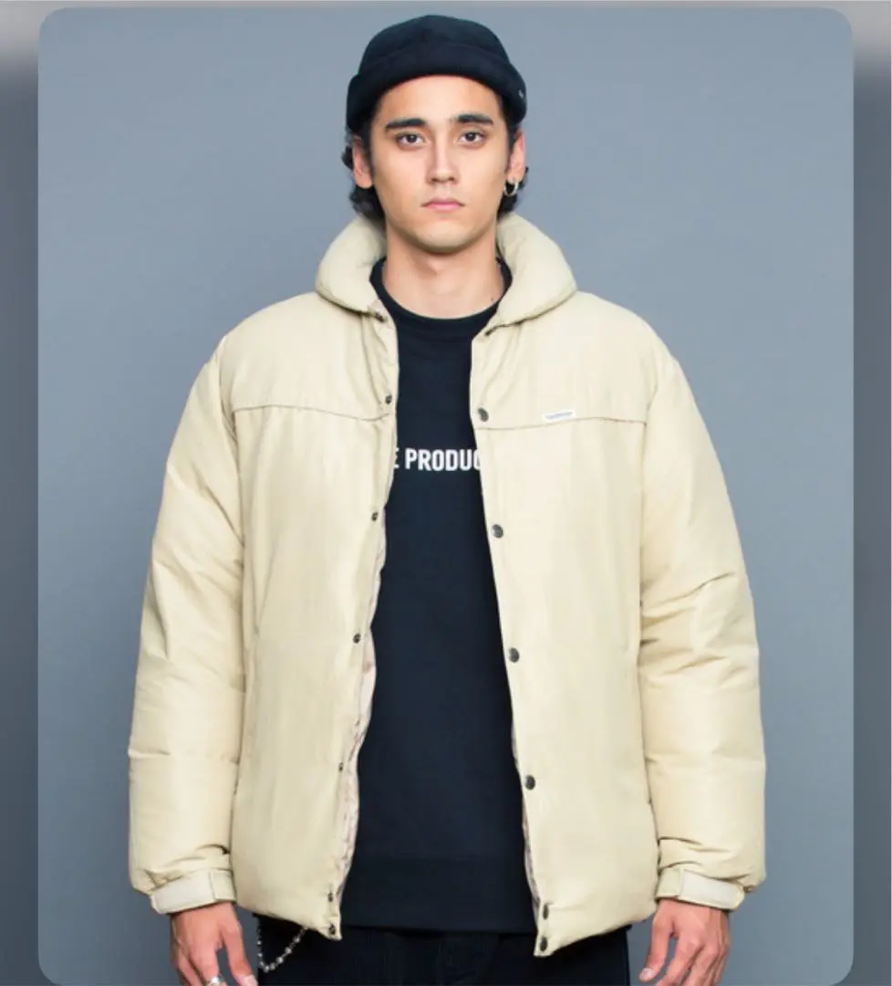値下げ　Cootie 60/40 Cloth Down ベージュ　Ｓ COOTIE ダウンジャケット 60/40 Cloth Down Jacket
