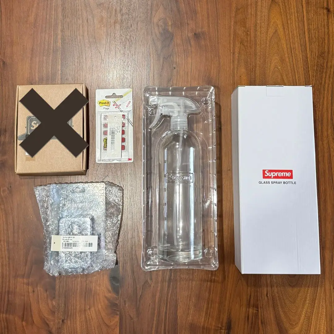 supreme glassスプレーボトル　新品　シュプリーム Supreme シュプリーム 22SS Glass Spray Bottle グラススプレー