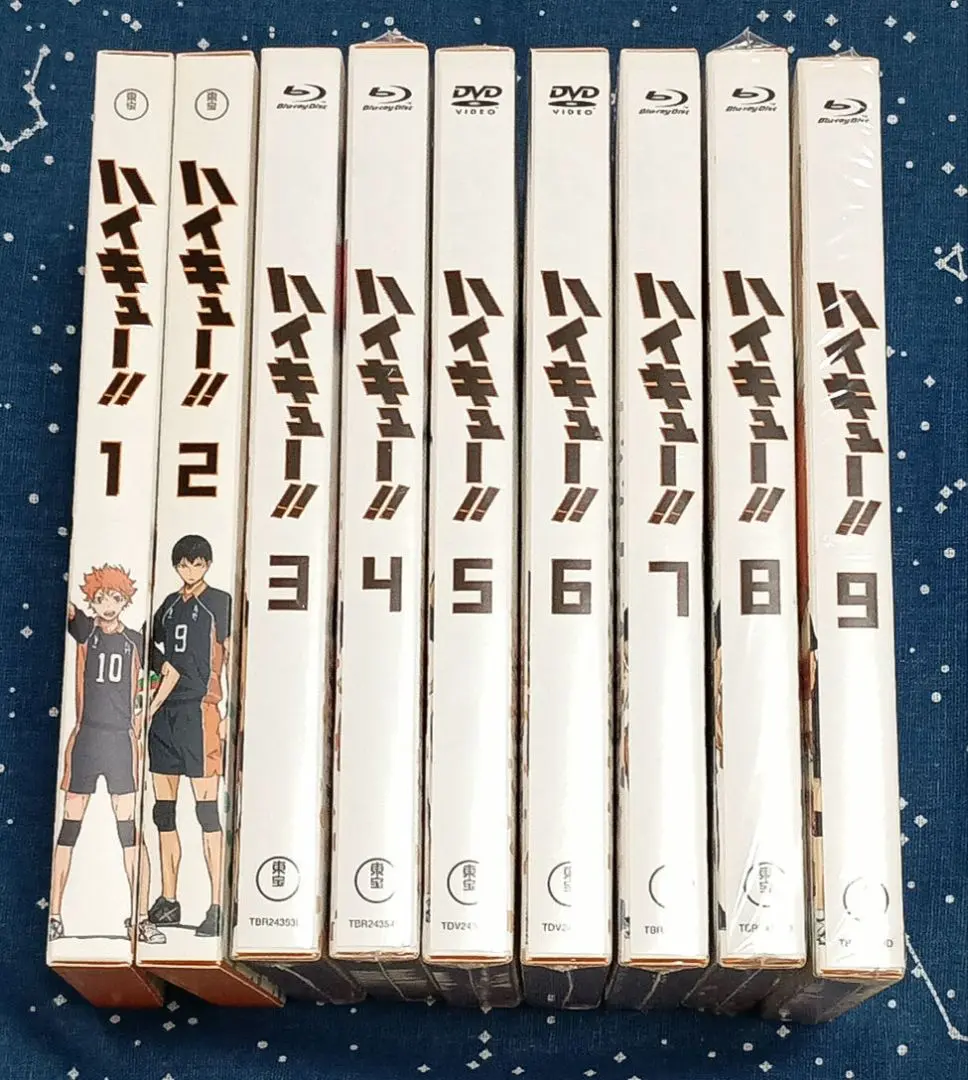 ★値下げしました★ ハイキュー!! 1期 ブルーレイ 全巻セット 初回限定版 ハイキュー 1期 初回生産限定盤 DVD全巻セットBOX付き