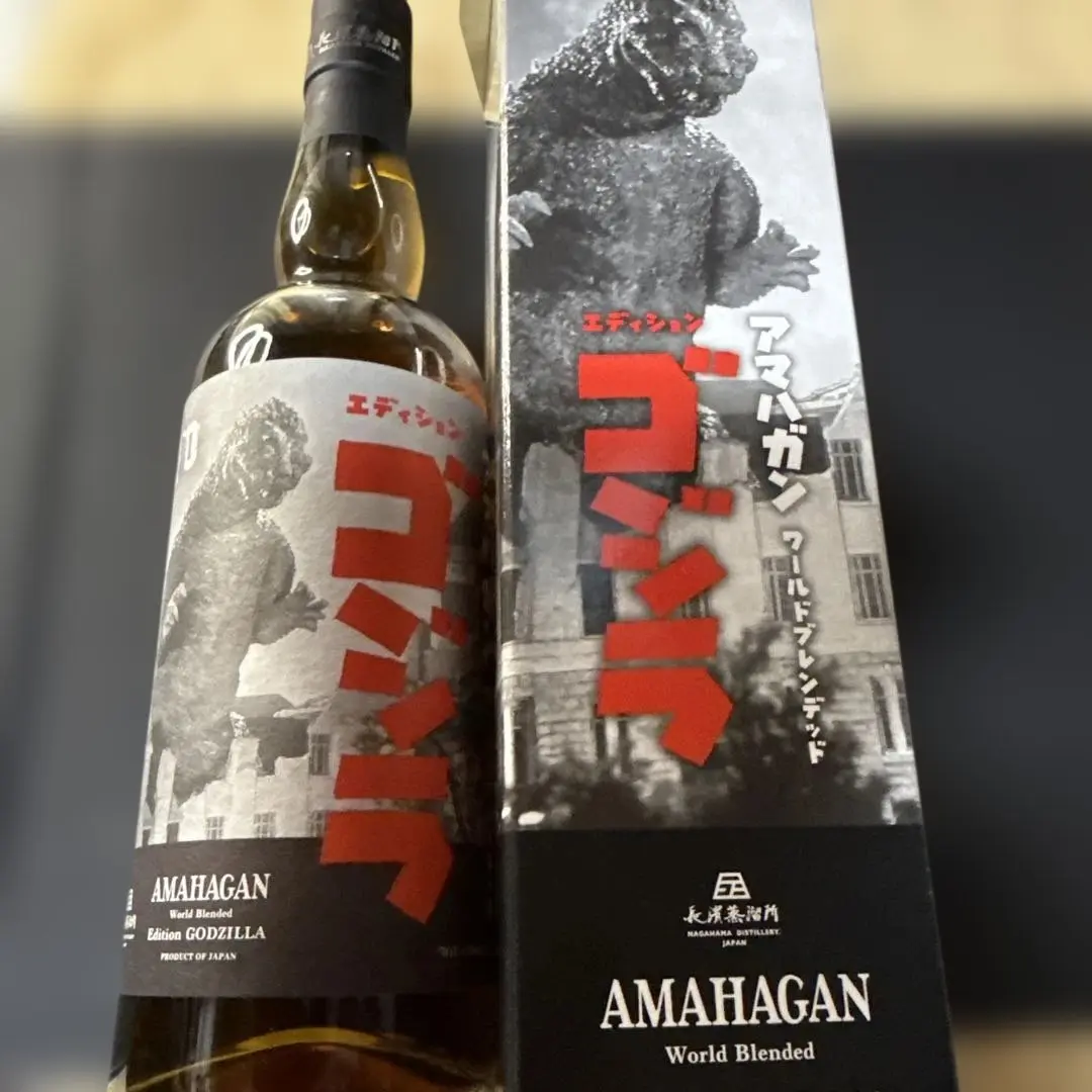 あかし シングルモルトウイスキー ゴジララベル 500ml あかし シングルモルトウイスキー ゴジララベル 500ml（あかし