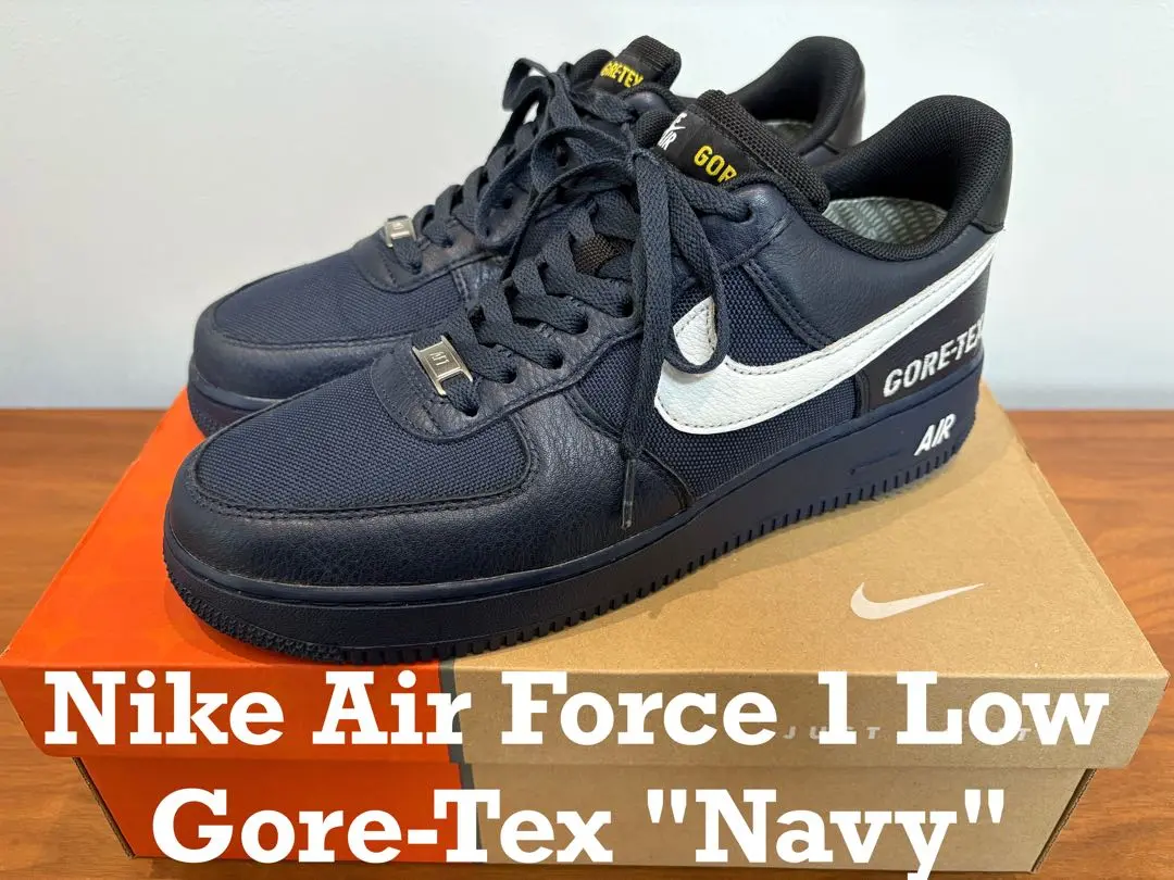 Nike Air Force 1 GORE-TEX ネイビー Nike Air Force 1 GORE-TEX ネイビー - メルカリ